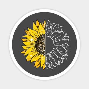 Majestic Sunflower Magnet